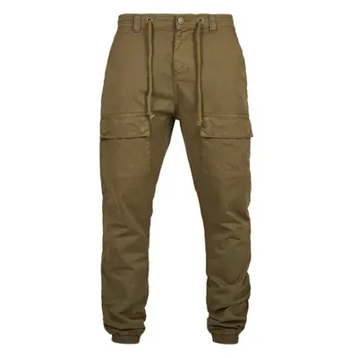 URBAN CLASSICS Front Pocket Cargo Jogging Pants - summerolive 46111992