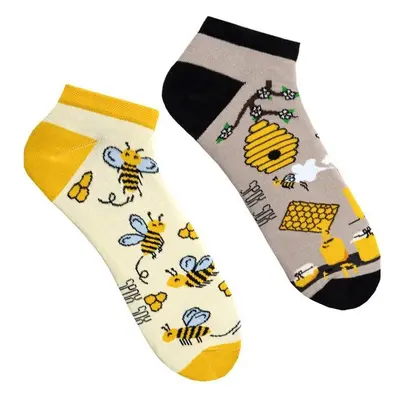 Veselé kotníkové ponožky Spox Sox Honey Bee 75544791