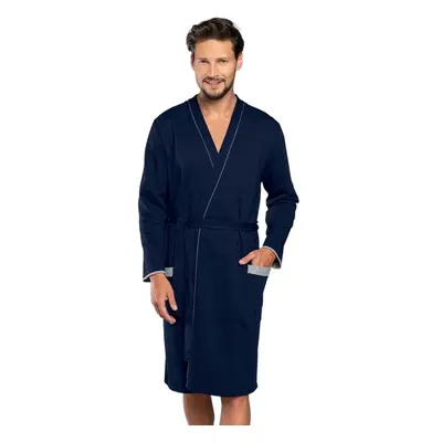 Pánský bavlněný župan Italian Fashion Gabriel blue 65974147