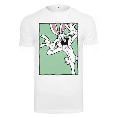 Pánske tričko Merchcode Looney Tunes Bugs Bunny Funny Face Tee - bílé 73746974