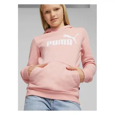 Dětská mikina Puma ESS Logo Hoodie FL G růžová barva, s kapucí, s 84351942