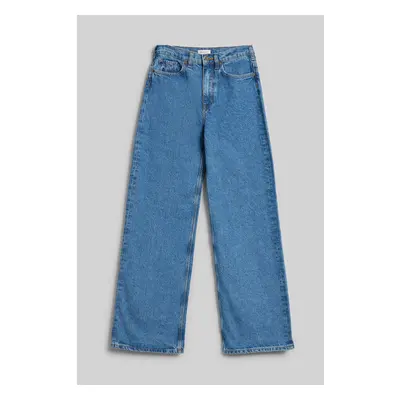 DŽÍNY GANT WIDE FIT JEANS MID BLUE WORN IN 89382945