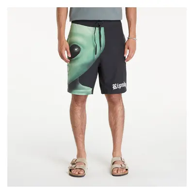 Plavky RIPNDIP We Come In Peace Swim Shorts Black S 94536740