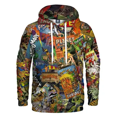 Aloha From Deer Unisexs Vintage Comics Hoodie H-K AFD378 72214413