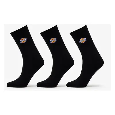 Ponožky Dickies Valley Grove Socks 3-Pack Black 7-10 78830667