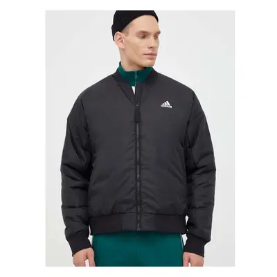 Bomber bunda adidas černá barva, přechodná, IK0526 85050103