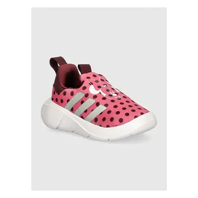 Dětské sneakers boty adidas MONOFIT TR Minnie x Disney růžová barva, 95711698