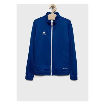 Dětská mikina adidas Performance tmavomodrá barva, s aplikací 71611737