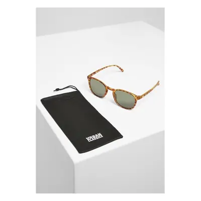 URBAN CLASSICS Sunglasses Arthur UC - brown leo/green 47567836