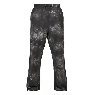 Pánské tepláky Urban Classics Tye Dyed Sweatpants - batikované černé 66066334