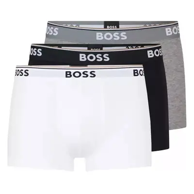 Hugo Boss pánské boxerky 3pack černé, šedé, bílé 76741467