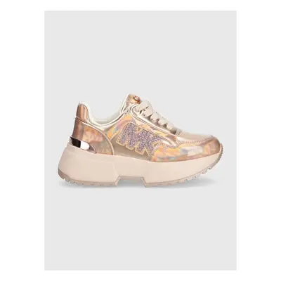 Dětské sneakers boty Michael Kors oranžová barva 84579094