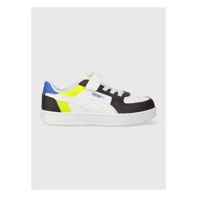 Dětské sneakers boty Puma Caven 2.0 Block AC+ PS bílá barva 85107348