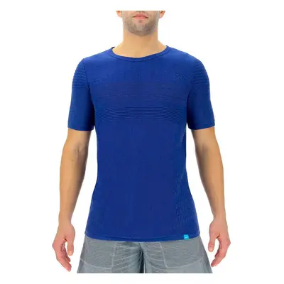 Pánské tričko UYN Man Natural Training OW Shirt SH_SL modré, L 92071798