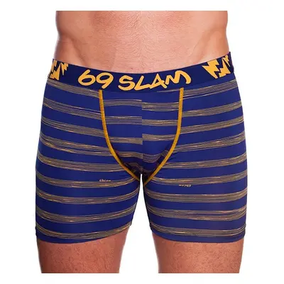 Pánské Boxerky 69SLAM fit stripes navy 58260567