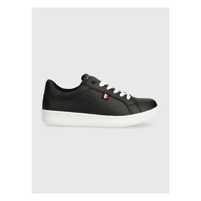 Dětské sneakers boty Tommy Hilfiger černá barva 89677035