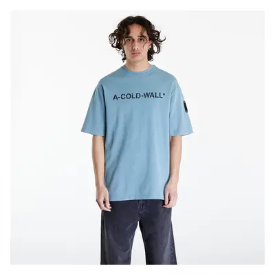 Tričko A-COLD-WALL* Overdye Logo T-Shirt Faded Teal S 89762911