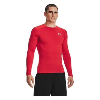 Tričko Under Armour Hg Armour Comp Ls Red XS 90255724