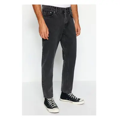 Trendyol Anthracite Relax Fit Boyfriend Jeans Denim Trousers 91258131