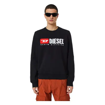 Diesel Sweatshirt - S-GINN-DIV SWEAT-SHIRT black 95272216