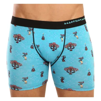 Pánské boxerky 69SLAM fit bamboo day of the dead (MPBDOF-BB) 65567975