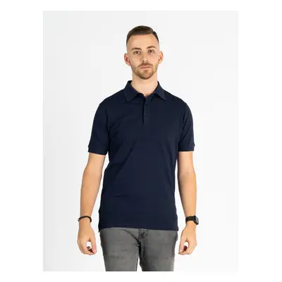 TallGuys Pánská rozstřižená polokošile | Navy | VÝPRODEJ 88792734