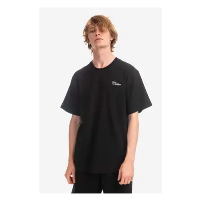 Bavlněné tričko CLOTTEE Script SS Tee černá barva, CTTE1001.BLACK 84015866