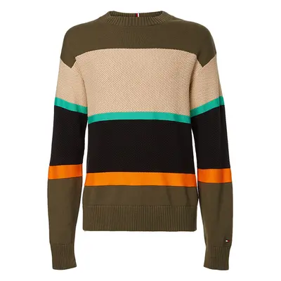 Tommy Hilfiger Sweater - COLOURBLOCK STRUCTURE SWEATER multicolour 95272342