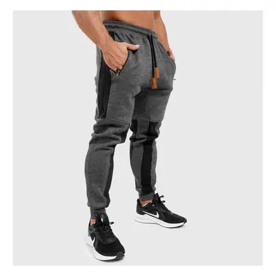 Jogger tepláky Iron Aesthetics ELEMENT, šedé 66521068