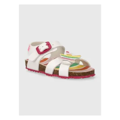 Dětské sandály Agatha Ruiz de la Prada bílá barva 90369073