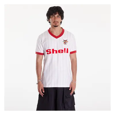 Dres COPA SL Benfica 1985 - 86 Away Retro Football Shirt UNISEX White 93020630