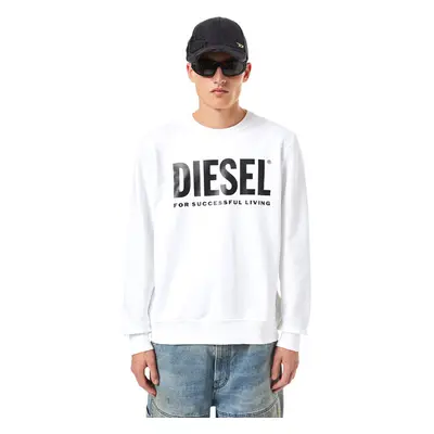 Diesel Sweatshirt - S-GIRK-ECOLOGO SWEAT-SHIR white 95272049