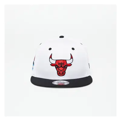 Kšiltovka New Era Chicago Bulls White Crown Patch 9Fifty Snapback Cap 84036473