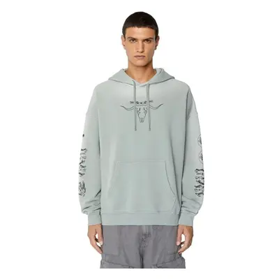 Diesel Sweatshirt - S-UMMER-E6 SWEAT-SHIRT grey 95273278