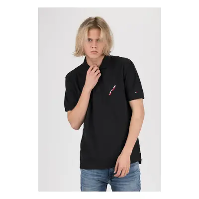 Tommy Hilfiger Polo shirt - WCC STRUCTURED REGULAR POLO black 95271786