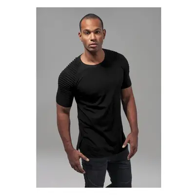 URBAN CLASSICS Pleat Raglan Tee - black 43840482