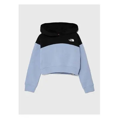 Dětská bavlněná mikina The North Face G DREW PEAK CROP P/O HOODIE s 84385405