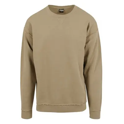 URBAN CLASSICS Oversized Open Edge Crew - warm sand 43840646