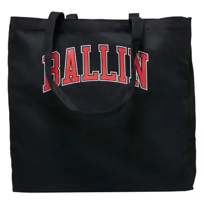 Mister Tee Ballin Oversize plátěná taška černá 87555598