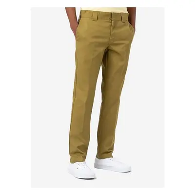 Kalhoty Dickies 872 Work Pant Rec pánské, zelená barva, přiléhavé, 88379671