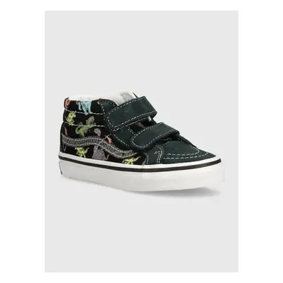 Dětské tenisky Vans SK8-Mid Reissue zelená barva, VN000CZ5BS51 93633328