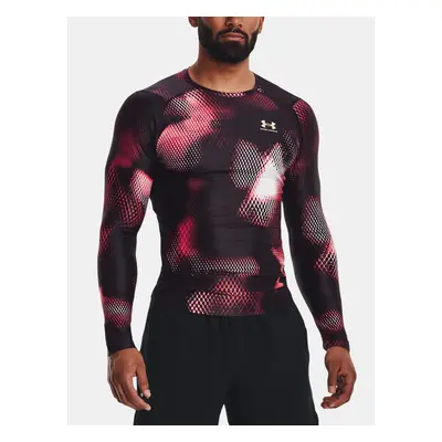 Pánské tričko Under Armour IsoChill Prtd Comp LS-BLK 73009300