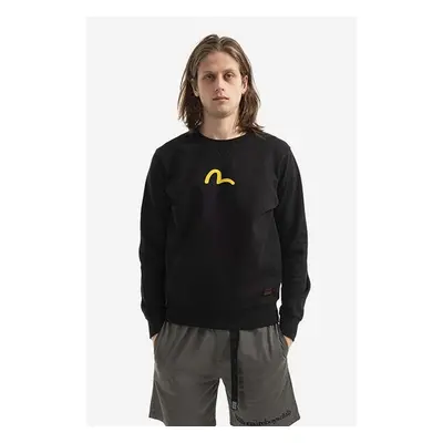 Bavlněná mikina Evisu Sweatshirt With Seagull Print 2EABSM1SW321XXCT 84005418