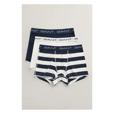 SPODNÍ PRÁDLO GANT STRIPE TRUNK 3-PACK EVENING BLUE 89791999