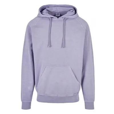 URBAN CLASSICS Overdyed Hoody - lavender 66066096