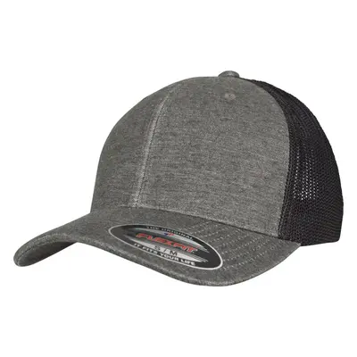 Flexfit Retro Trucker Melange Cap khaki/černá síťovina 87554541