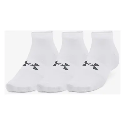 Ponožky Under Armour Essential Low Cut Socks 3-Pack White 90877016