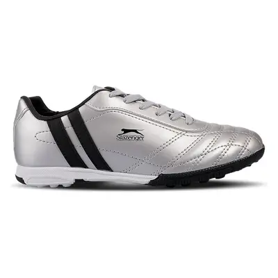 Pánské fotbalové kopačky Slazenger Henrik Turf Football šedé / černé 91259631