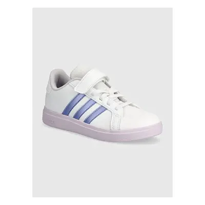 Dětské sneakers boty adidas GRAND COURT 2.0 EL C bílá barva, IE3856 94389031