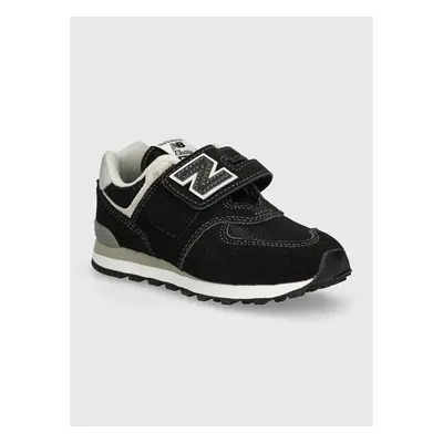 Dětské sneakers boty New Balance 574 černá barva, PV574EVB 94514830